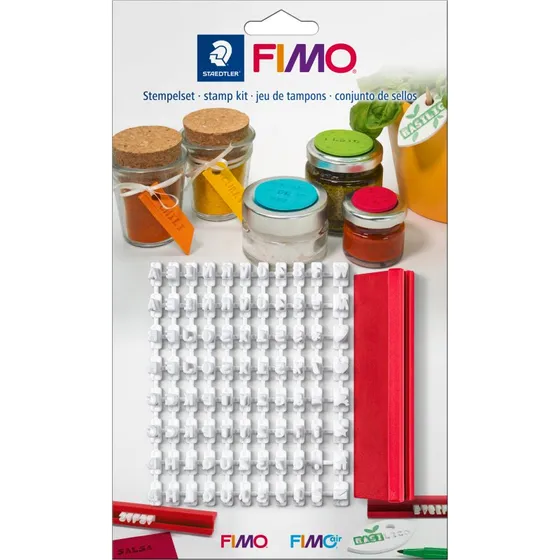 Staedtler FIMO Set Timbri 88 Caratteri