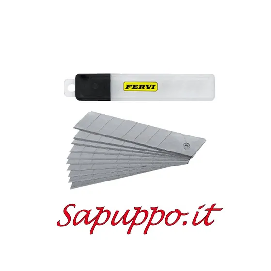 Fervi Serie 10 Lame 18 mm per Cutter