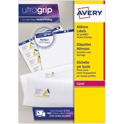 AVERY Etichette Bianche 63,5x33,9 mm - 100 Fogli