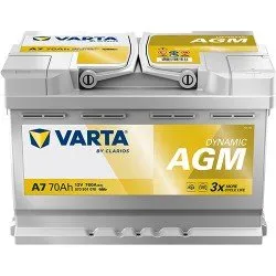 Varta A7 70Ah 12V AGM Start-Stop