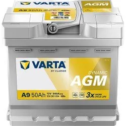 Varta A9 Dynamic AGM 12V 50Ah 540A