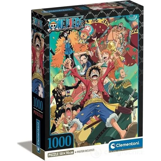 Clementoni One Piece Puzzle 1000 Pezzi