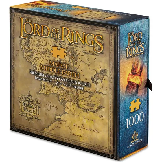 Noble Collection - Puzzle Middle Earth 1000 Pezzi