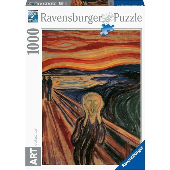 Ravensburger Art Collection: L'urlo di Munch - Puzzle 1000 pezzi
