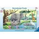 Ravensburger Puzzle Animali dell'Africa 15 Pezzi