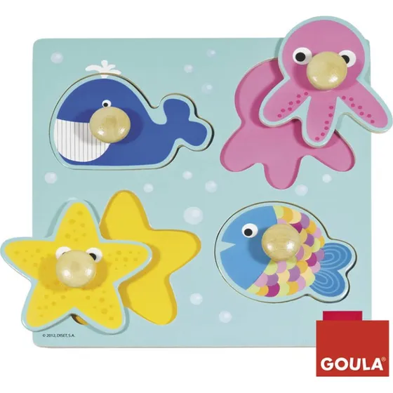 Diset Puzzle Mare 4 Pezzi