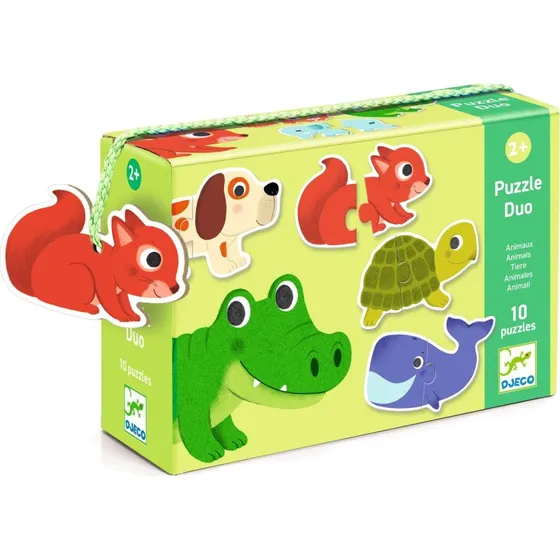 Djeco Puzzle Duo Animali