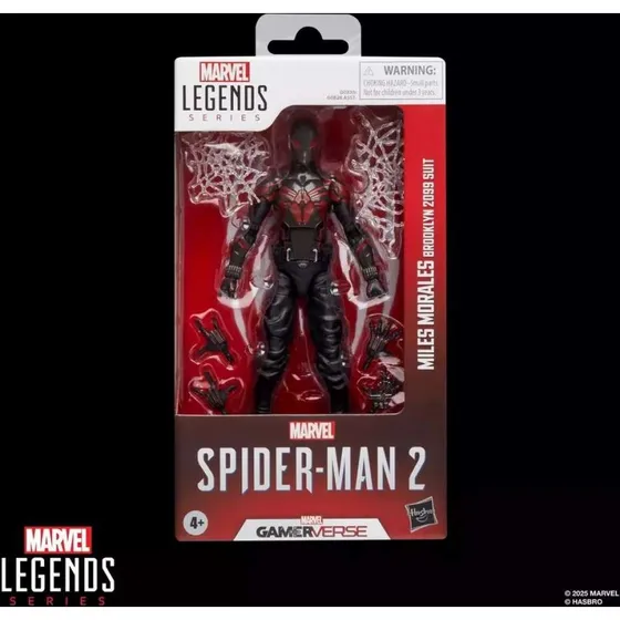 Hasbro Marvel Legends Gamerverse Spider-Man 2 Miles Morales Brooklyn 2099 Suit