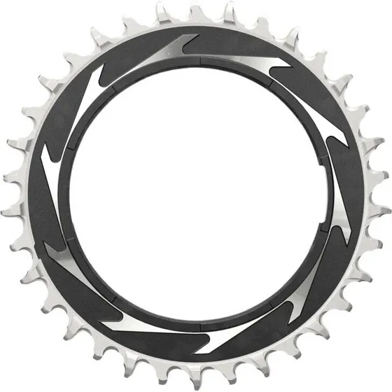 SRAM XX SL Eagle T-Type 38T Powermeter 0mm Offset Nero