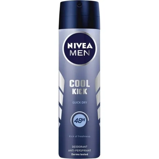 Nivea Men Cool Kick Antitraspirante Spray 150 ml