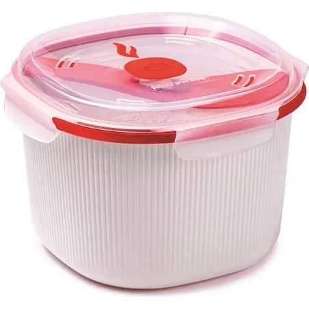 Snips Tempo Zero Contenitore 2,7L Bianco/Rosso
