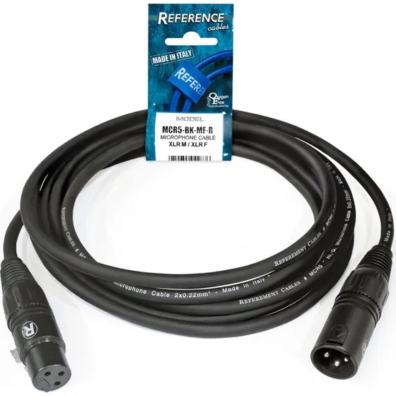 Reference MCR5 BK MF 10mt Cavo XLR-XLR