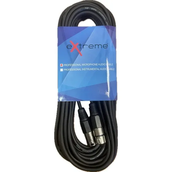 EXTREME XX8 Cavo XLR 8m Nero