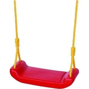 PAPILLON Seggiolino per Altalena in PVC Rosso