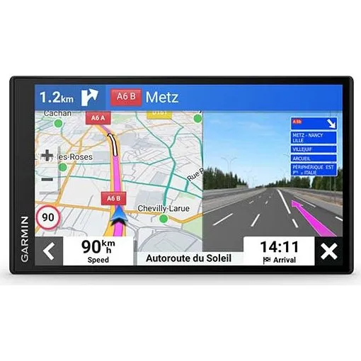 Garmin DriveSmart 76MT-S Navigatore Auto 7" Nero