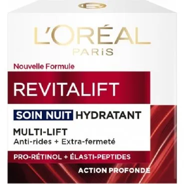 L'Oréal Paris Revitalift Multi-Lift Trattamento Idratante Notte 50 ml