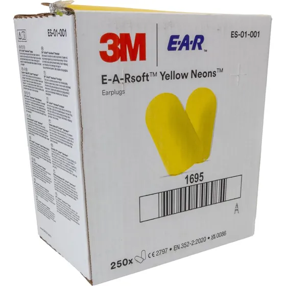 3M E-A-R Soft Yellow Neons, 36 dB, in coppia