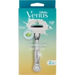 Gillette Venus ComfortGlide Sensitive Rasoio a 5 Lame + 1 Lama