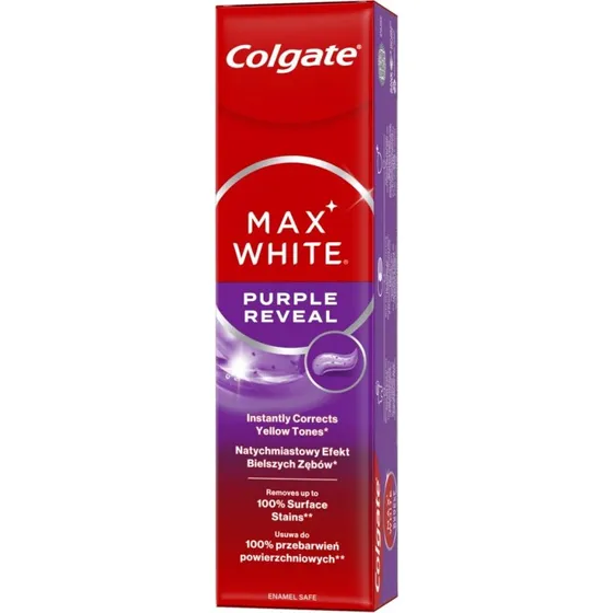 Colgate Max White Purple Reveal Dentifricio 75 ml