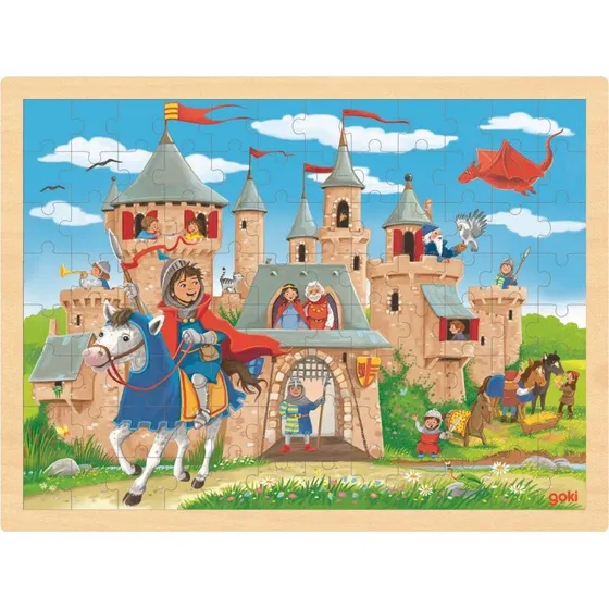 Goki Castello dei Cavalieri Puzzle 96 Pezzi