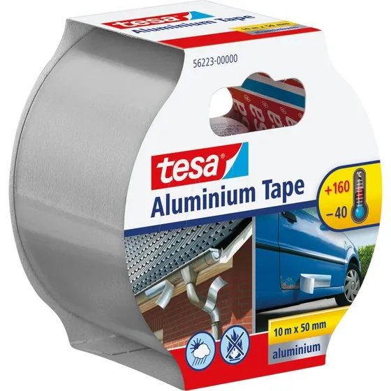 Tesa Nastro in Alluminio 50 mm x 10 m