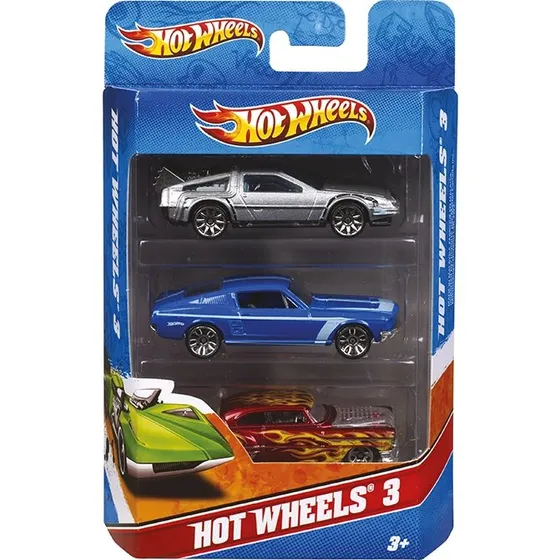 Hot Wheels Confezione 3 Veicoli Scala 1:64 K5904