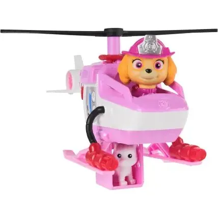 Paw Patrol Fire Rescue Skye - Elicottero con Cesta e Gattino