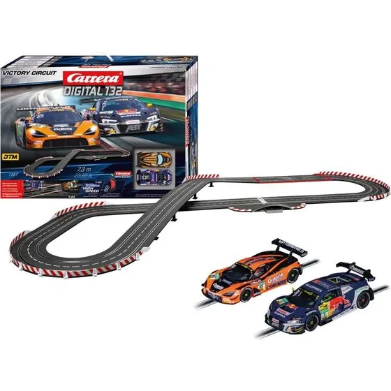 Carrera DIGITAL 132 Victory Circuit con McLaren 720S GT3 e Audi R8 LMS GT3