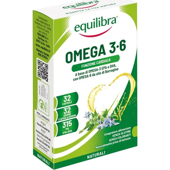Equilibra Omega 3-6 32 Perle