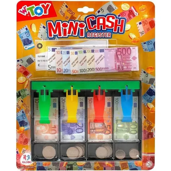 W’TOY 30298 Cassa Monete e Banconote