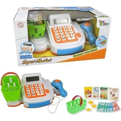 Toys Garden Registratore Cassa con Scanner e Display LCD