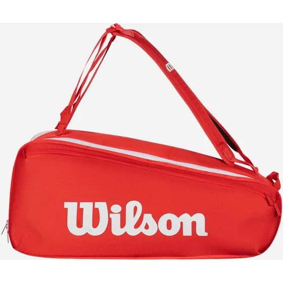 Wilson Super Tour Red 9PK Borsa Tennis Rosso