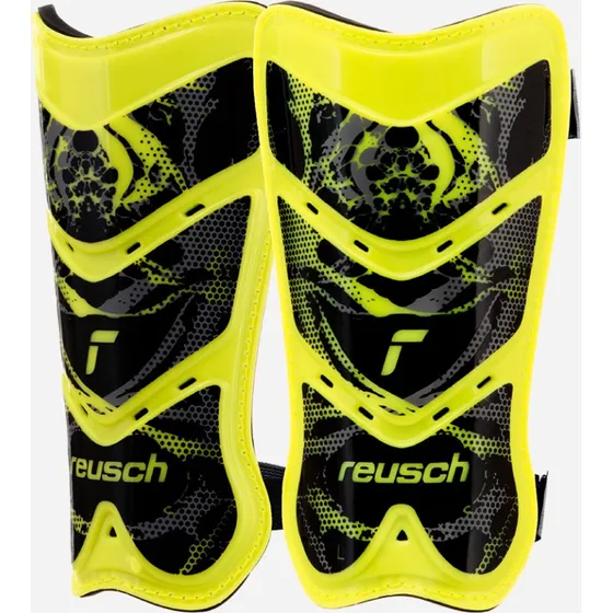 Reusch Shinguard Attrakt Lite parastinchi giallo/nero