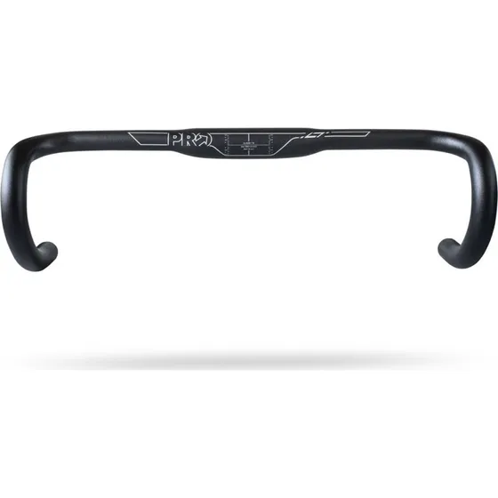 PRO LT Ergo Manubrio Strada 31.8 mm Nero