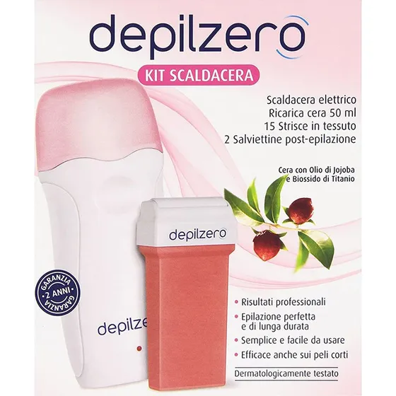 Depilzero Kit Scaldacera+Ric