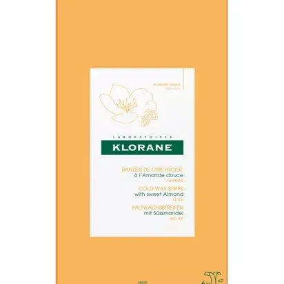 Klorane Amande Douce 6 Strisce Cera Fredda Mandorla Dolce