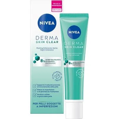 Nivea Derma Skin Clear Peeling Notte 40ml