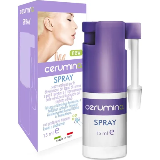 Cerumina Spray Auricolare per Tappi di Cerume 15 ml