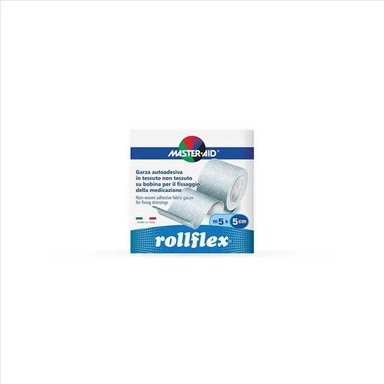 MasterAid® Rollflex® Garza Autoadesiva 5m x 5cm