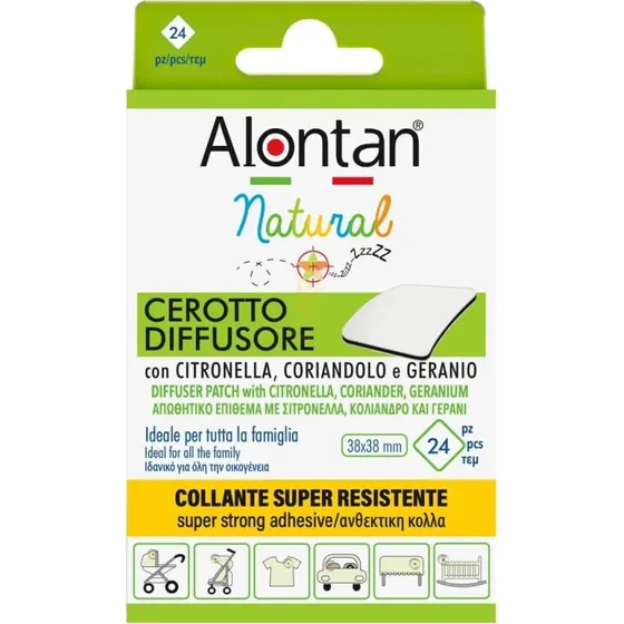 Pietrasanta Pharma Alontan Natural Cerotto Diffusore, 24 Pezzi