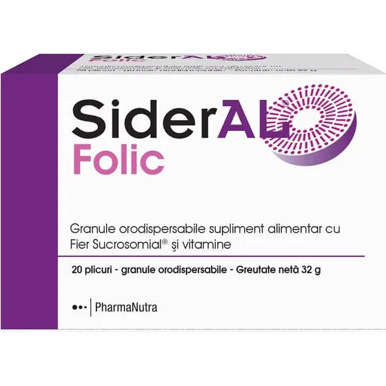 Sideral Folico Solacium Pharma - 20 Bustine Orodispersibili