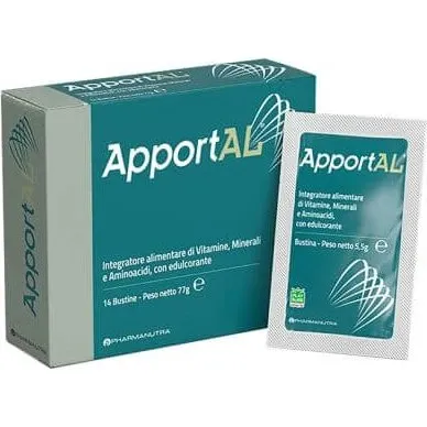 Apportal Integratore Vitamine e Minerali - 14 Bustine