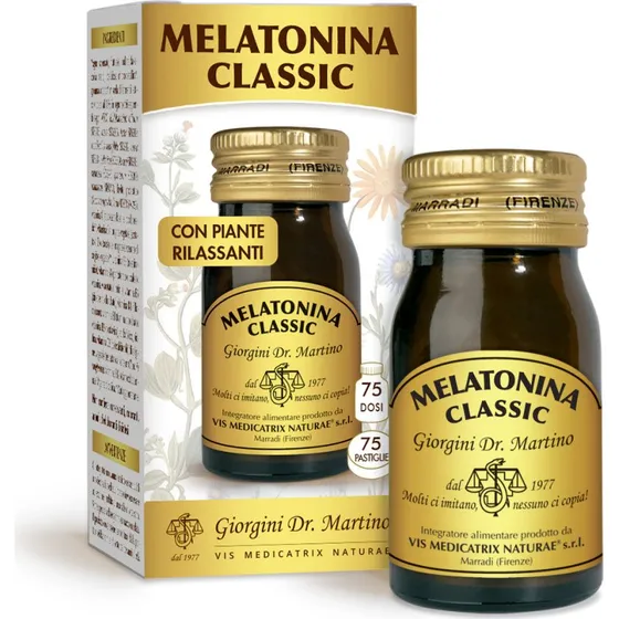 Dr. Giorgini Melatonina Classic Integratore per il Sonno 75 Pastiglie