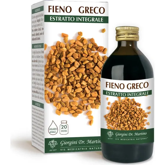 Dr. Giorgini Fieno Greco Estratto Integrale Integratore 200 ml