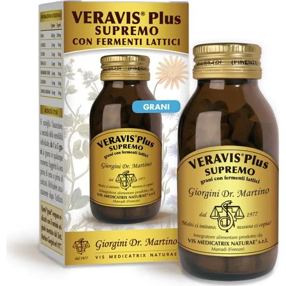 Veravis Plus Supremo Fermenti Lattici e Funzione Intestinale 90g