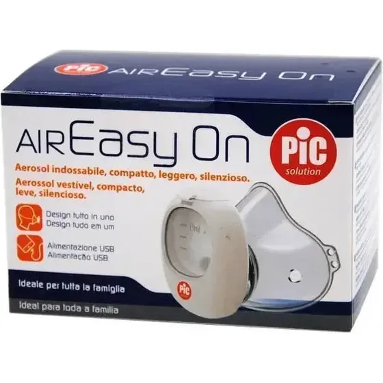 Pic AirEasy On Apparecchio per Aerosolterapia Mesh USB