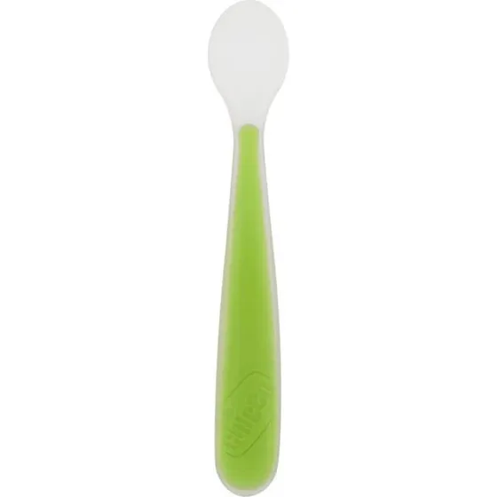 Chicco Cucchiaio Morbido in Silicone Verde 6m+