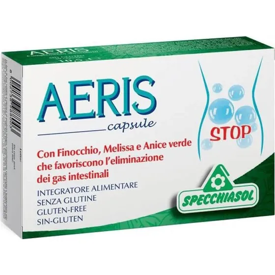 Specchiasol Aeris Gas Intestinale Integratore 30 Capsule