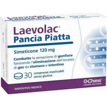Laevolac Pancia Sgonfia 30 Compresse Masticabili
