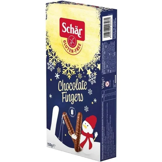 Schär Ciocko Sticks Bastoncini Senza Glutine con Cioccolato al Latte 150g